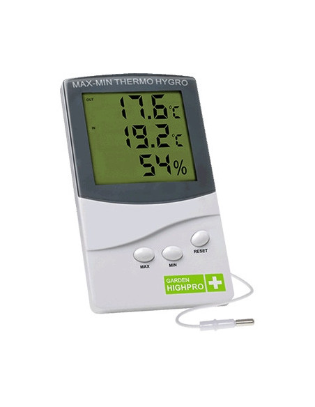 Thermomètre / Hygromètre Max/Min Garden Hghpro