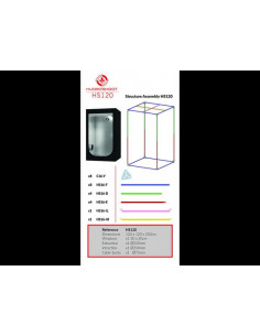Hydro Shoot 120x120x200cm 2