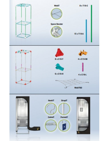Dark Room 60x60x170cm
