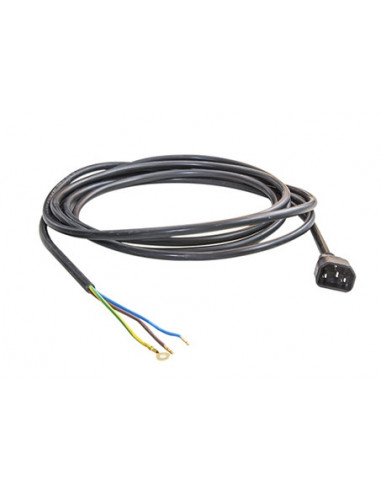 IEC Male + 2mtr Cable
