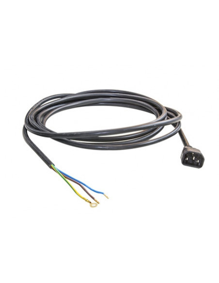 IEC Male + 2mtr Cable