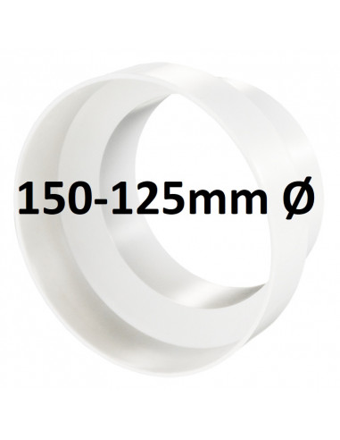 Reducteur Plastique PVC 150-125 mm