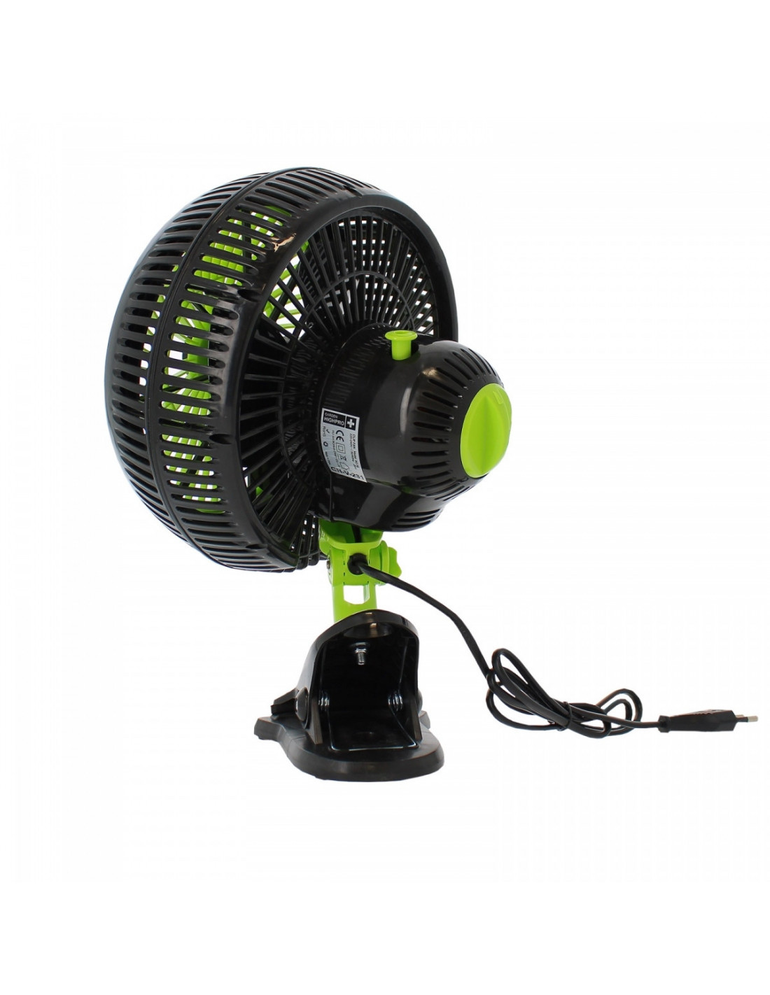 Ventilateur oscillant - Clip Fan - 18cm - 20w - 2 vitesses - Advanced Star