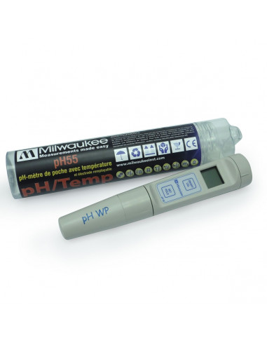 Tester pH/Temp - PH 55 - MILWAUKEE