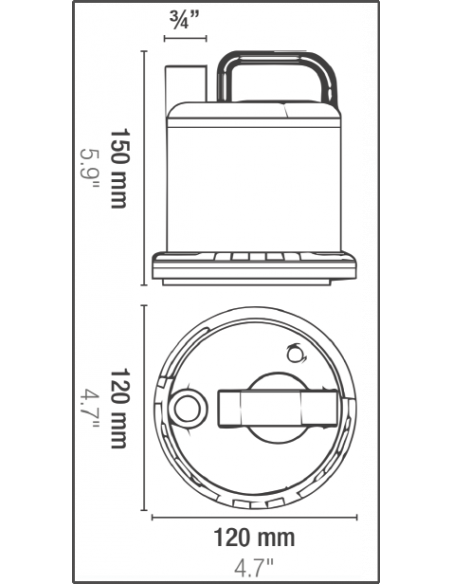 Pompe à Eau Sicce Ultra Zero (3000 l/h)