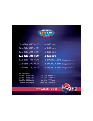 Can-Lite 425S (425-467m³/h) (160 Ø)