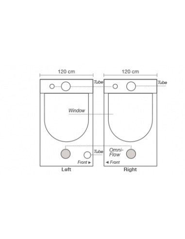 HOMEbox Ambient Q120+  (120x120x220cm)