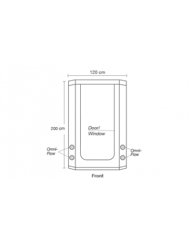 HOMEbox Triangle+ (120x75x200cm)