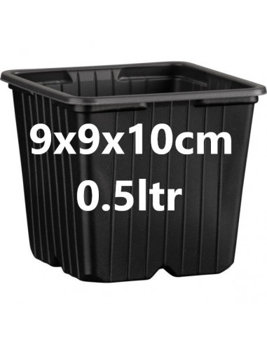 Pot Carré Desch 0,5l (9x9x10cm) - 1er Prix