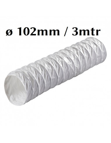 Gaine d'aération Polyvent 600 (ø 100mm / 3mtr)