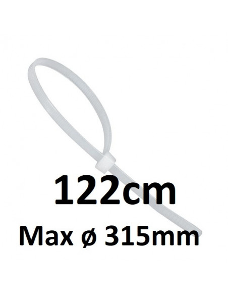 Collier de Serrage PVC 122cm