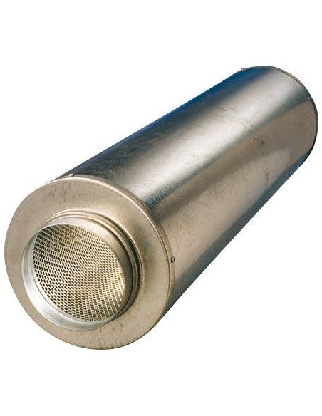 Silencieux 125mm/ 600 mm vents