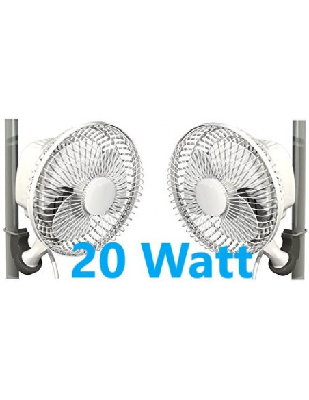 Clip Fan Monkey Oscillant 20w New
