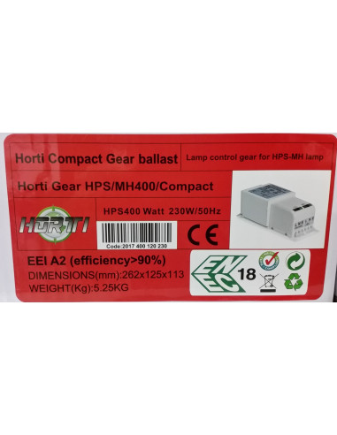 Compact Gear 400 Watt