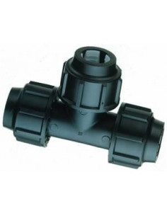 Connecteur T PE 25mm