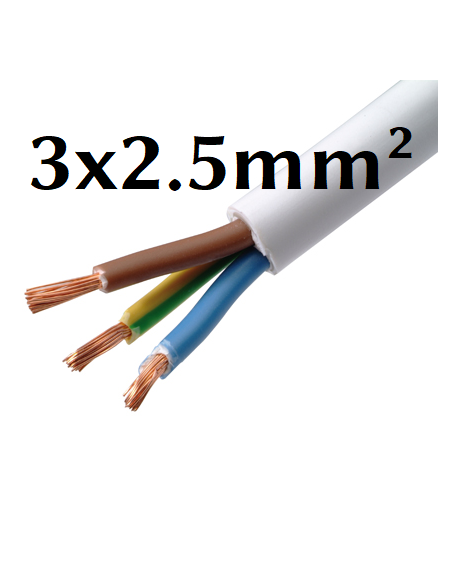 Cable électrique souple grosse section au mètre