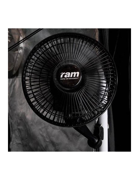Ventilateur à Pince 18cm 20 W Oscillant RAM