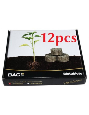 BAC Biotablets 12pcs