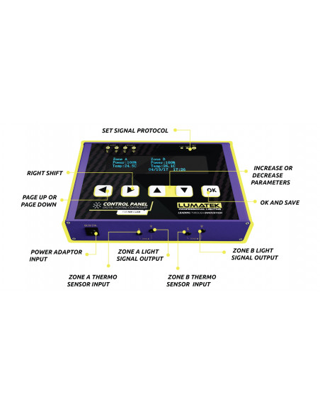 Lumatek Control Panel PLUS