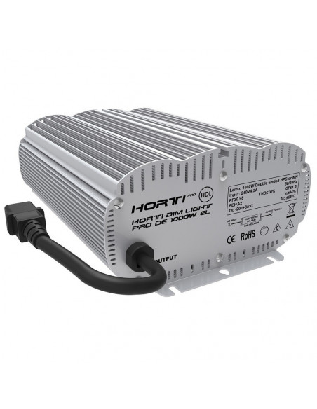 Ballast electronique dimmable Pro 1000W (600/750/1000/1150) Horti Dim Light