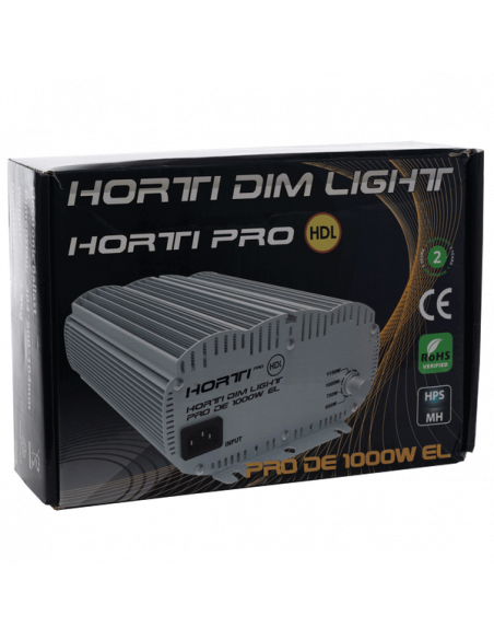 Ballast electronique dimmable Pro 1000W (600/750/1000/1150) Horti Dim Light