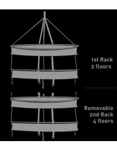 Filet de Séchage Prodry ø 55 cm - 4 étages - L120 cm 2