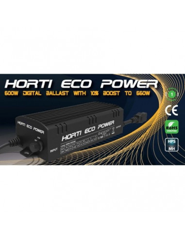 Pack Horti Eco Power 600w / Road Runner