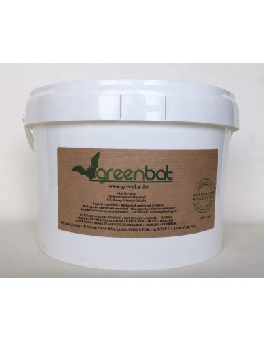 Greenbat en Poudre 5kg (Guano de Chauve Souris)