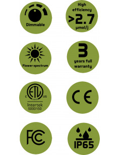 Hortimol MLED MH170A FSS 2.7µmol/J 2