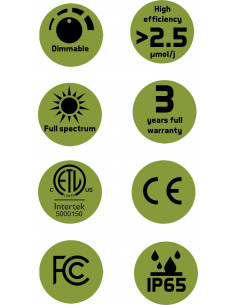 Hortimol MGLed MG6 480w FSM+ 2.8μmol/J 2