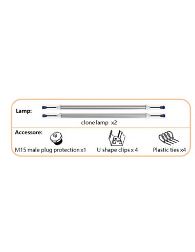 Hortimol TLBLed 2x18W