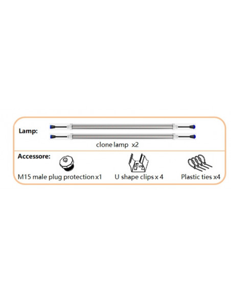 Hortimol TLBLed 2x18W