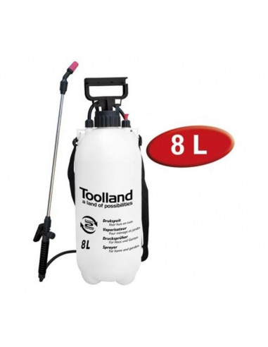 Toolland pressure sprayer 8 ltr