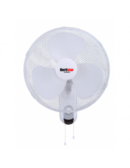 Ventilateur Mural 40cm Oscillant 50W - Hortistar