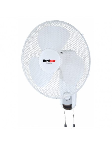 Ventilateur Mural 40cm Oscillant 50W - Hortistar
